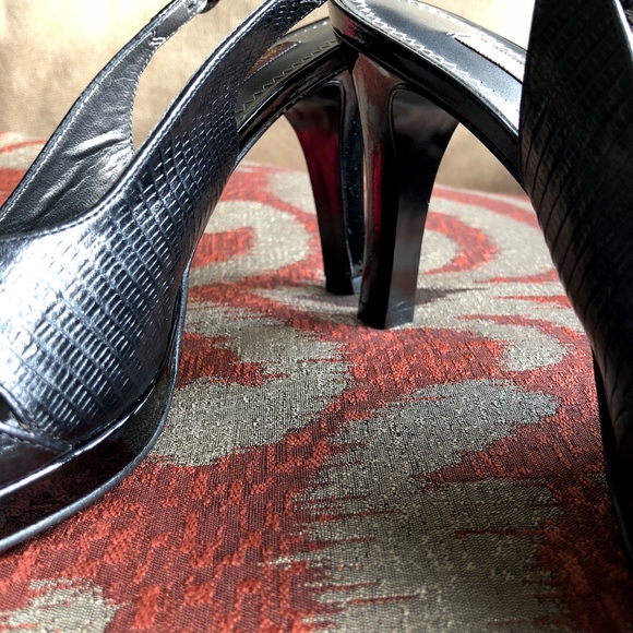 NEW!! Antonio Melani Slingbacks, textured leather - Picture 6 of 8